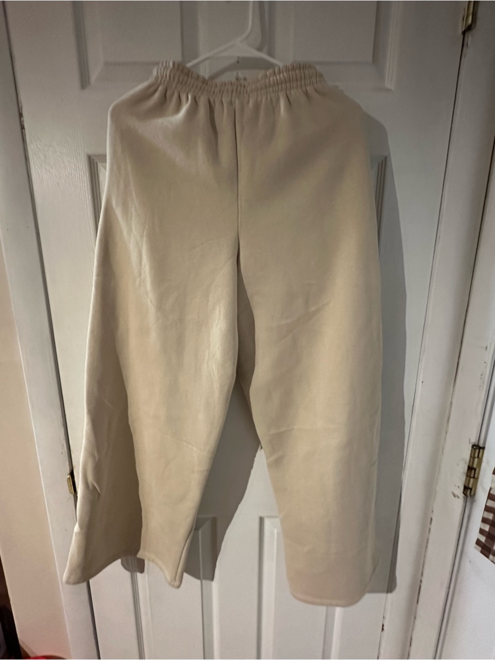 Beige Graphic Logo Sweatpants for Women - Picture 7 of 7